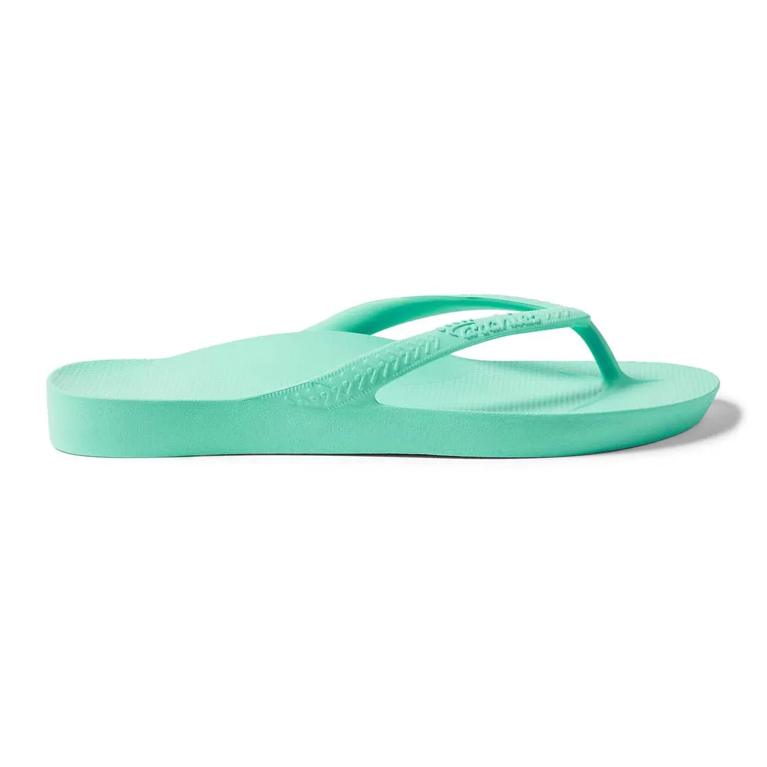 Archie's Mint Flip Flops