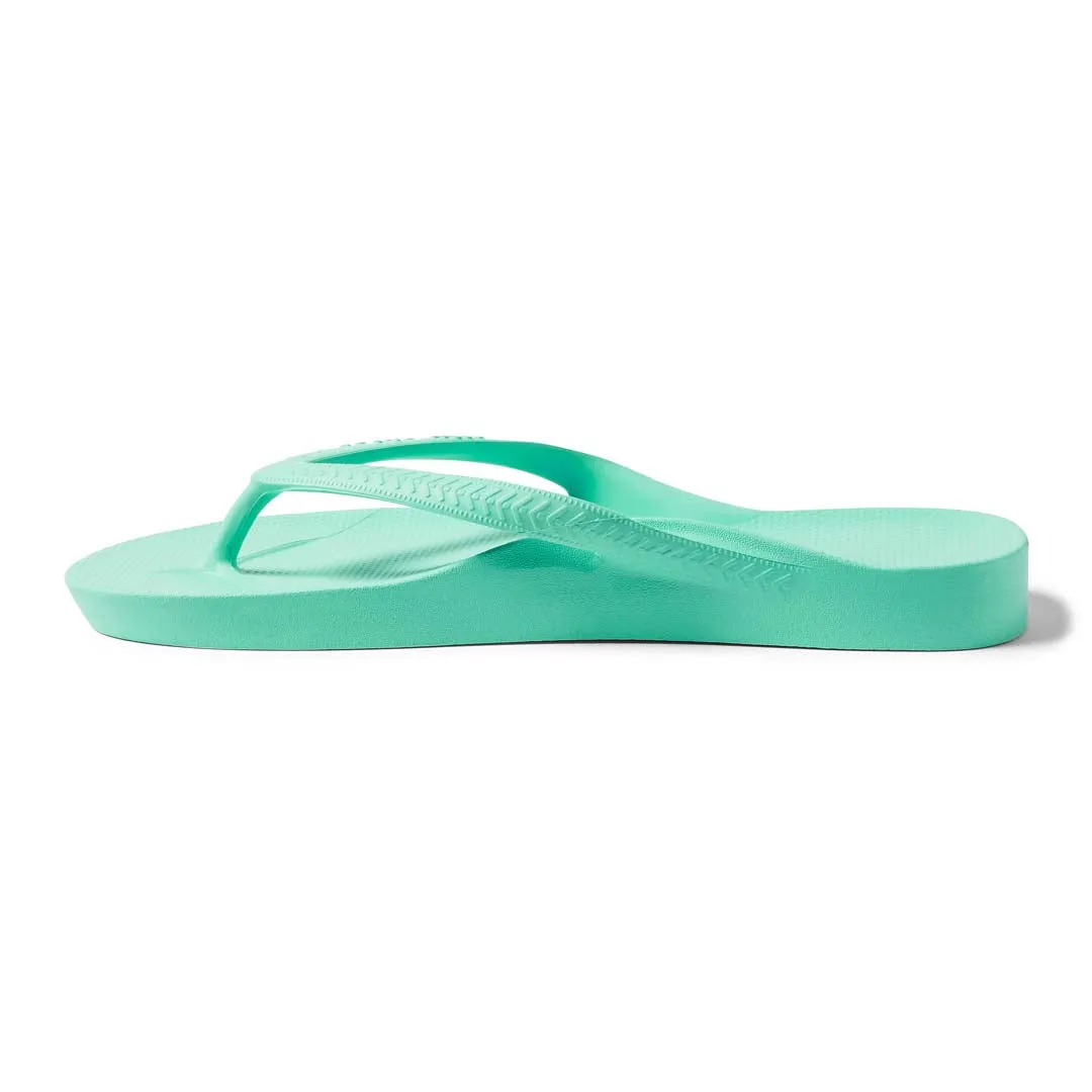 Archie's Mint Flip Flops