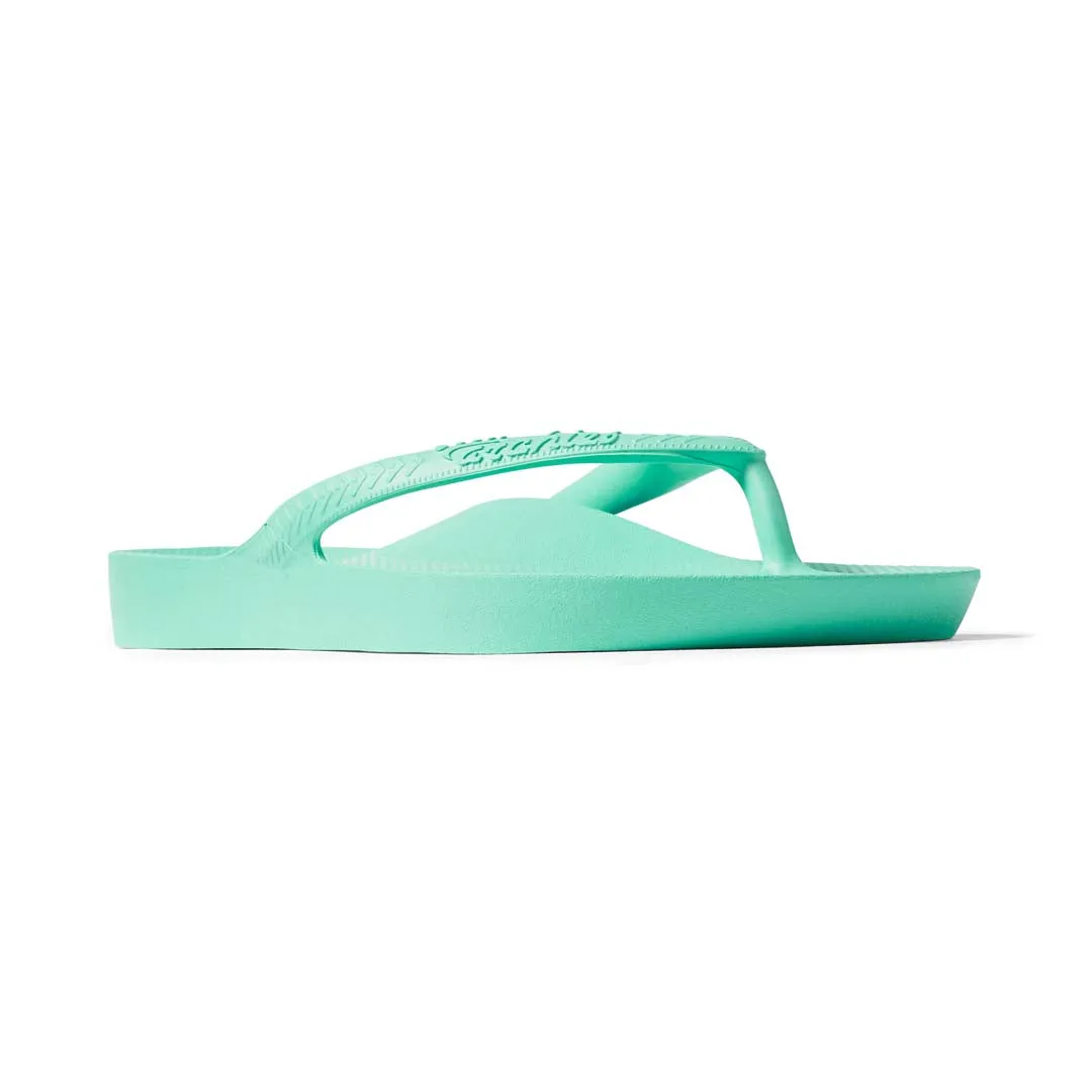 Archie's Mint Flip Flops