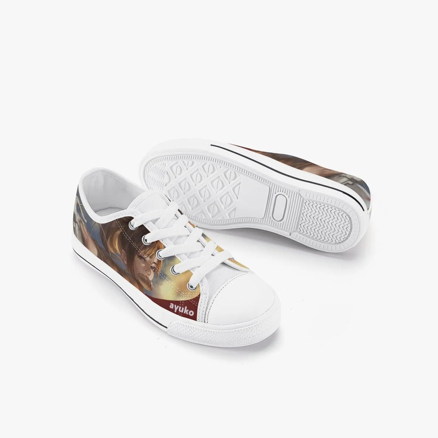 Attack On Titan Sasha Blouse Kids A-Star Low Anime Shoes