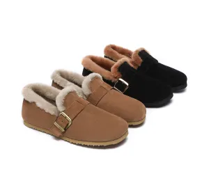 Australian Shepherd® Shearling Lined Suede Women Mona