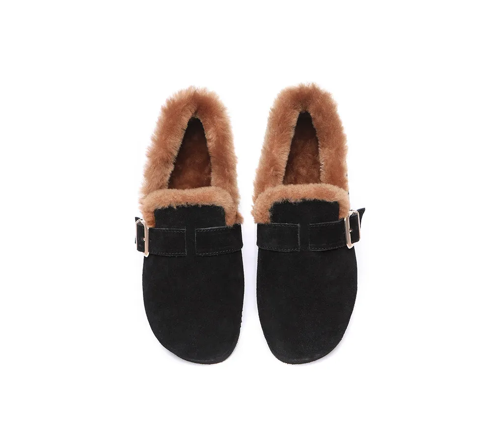 Australian Shepherd® Shearling Lined Suede Women Mona