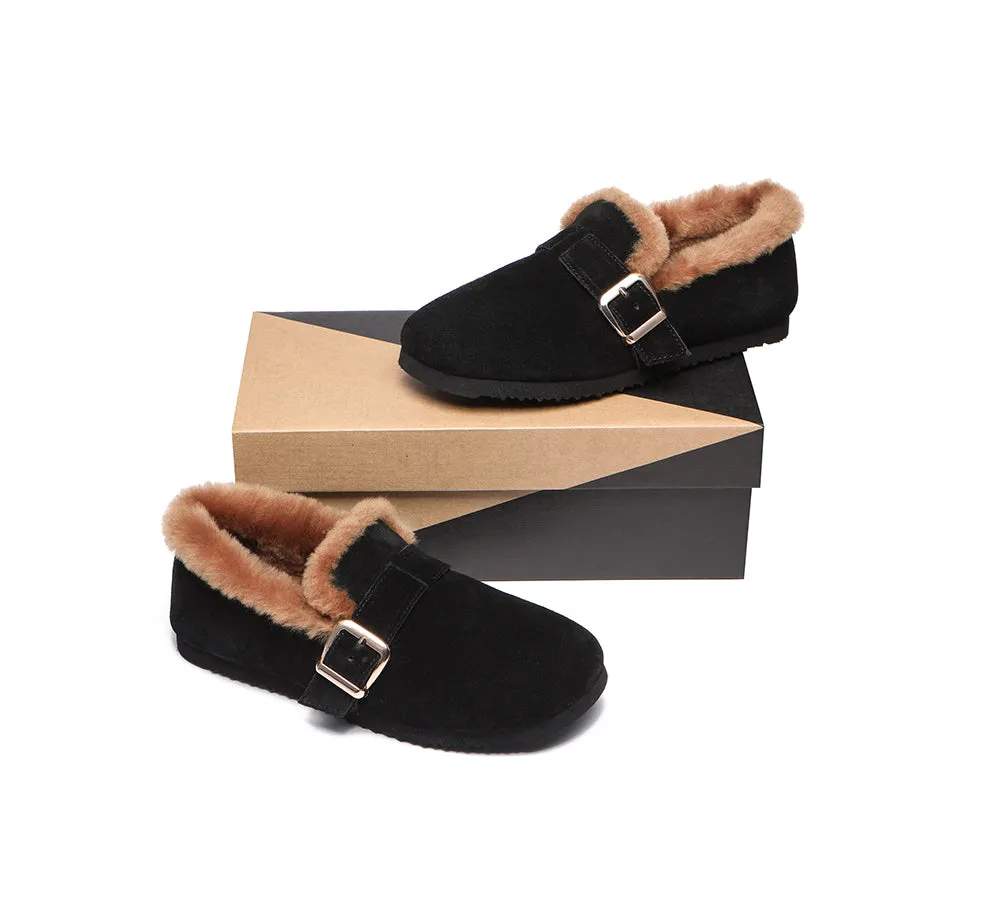 Australian Shepherd® Shearling Lined Suede Women Mona
