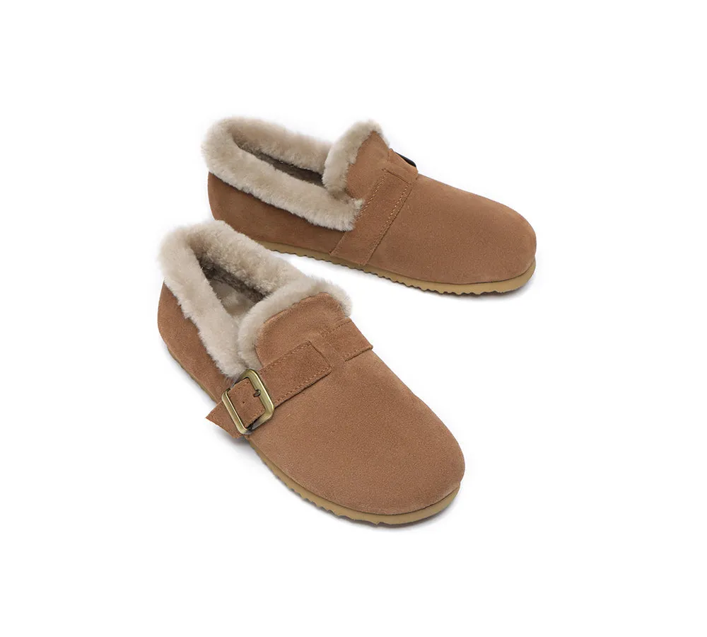 Australian Shepherd® Shearling Lined Suede Women Mona
