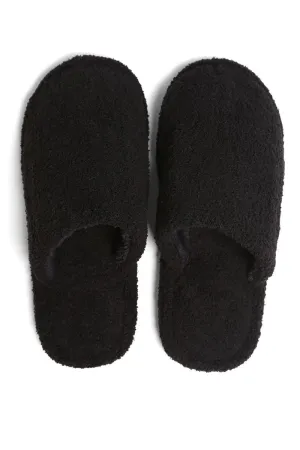 Black Cozy Slipper