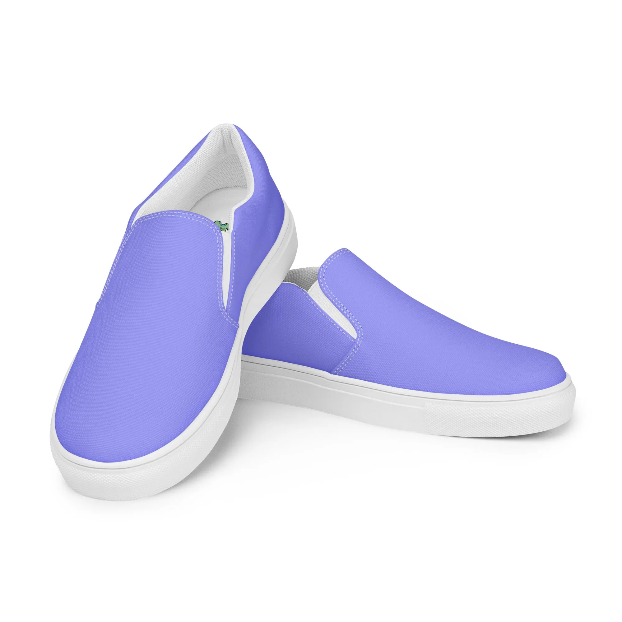 Blue Women’s slip-on canvas shoes