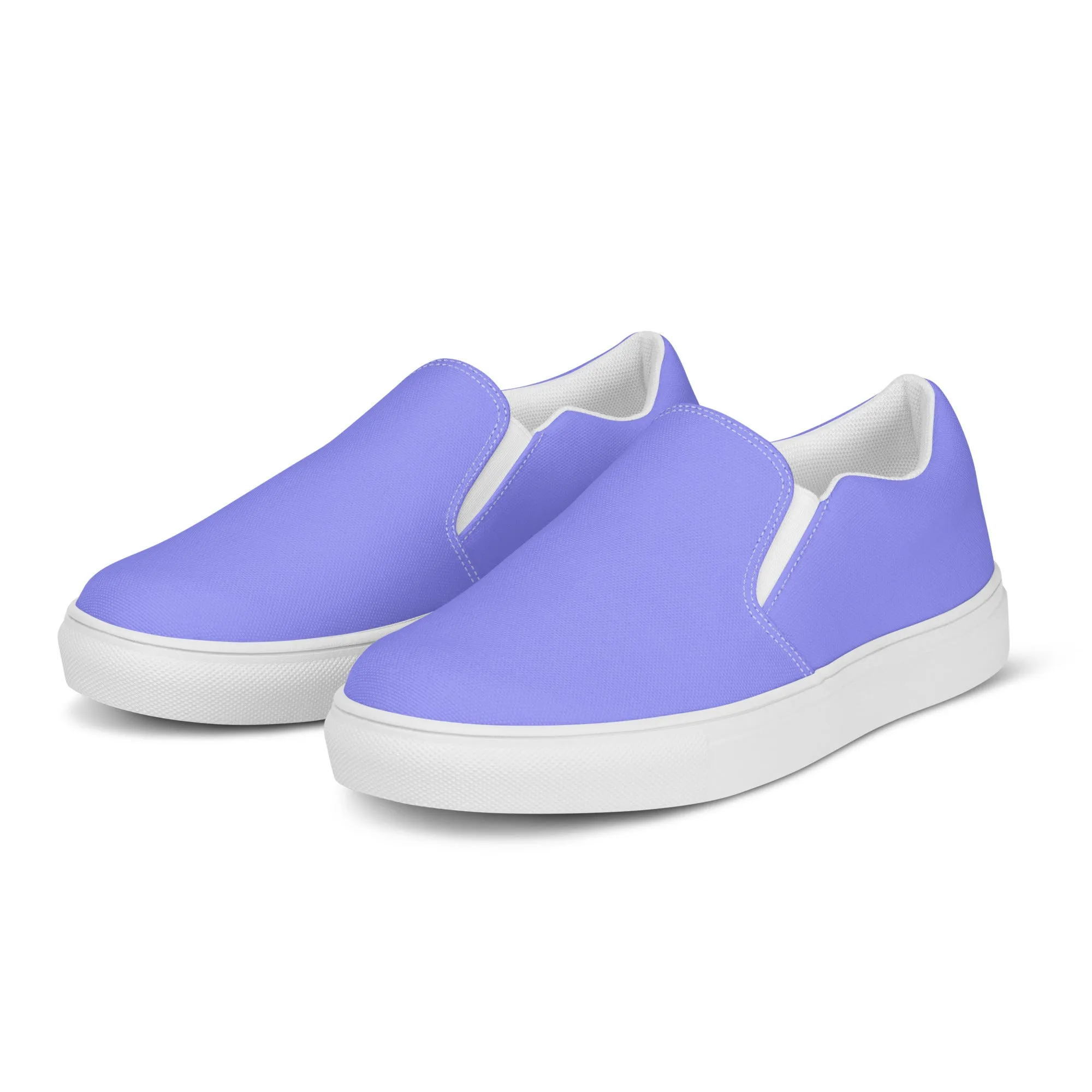 Blue Women’s slip-on canvas shoes