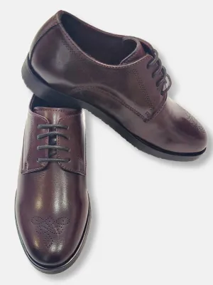 Boys Benetti CONOR Burgundy Communion Shoes