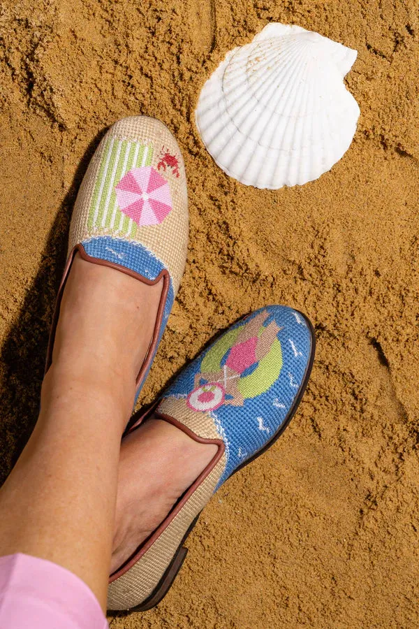 BY PAIGE - NEEDLEPOINT LOAFER IN BEACH DAY
