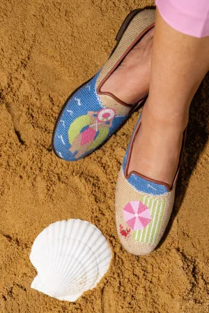 BY PAIGE - NEEDLEPOINT LOAFER IN BEACH DAY