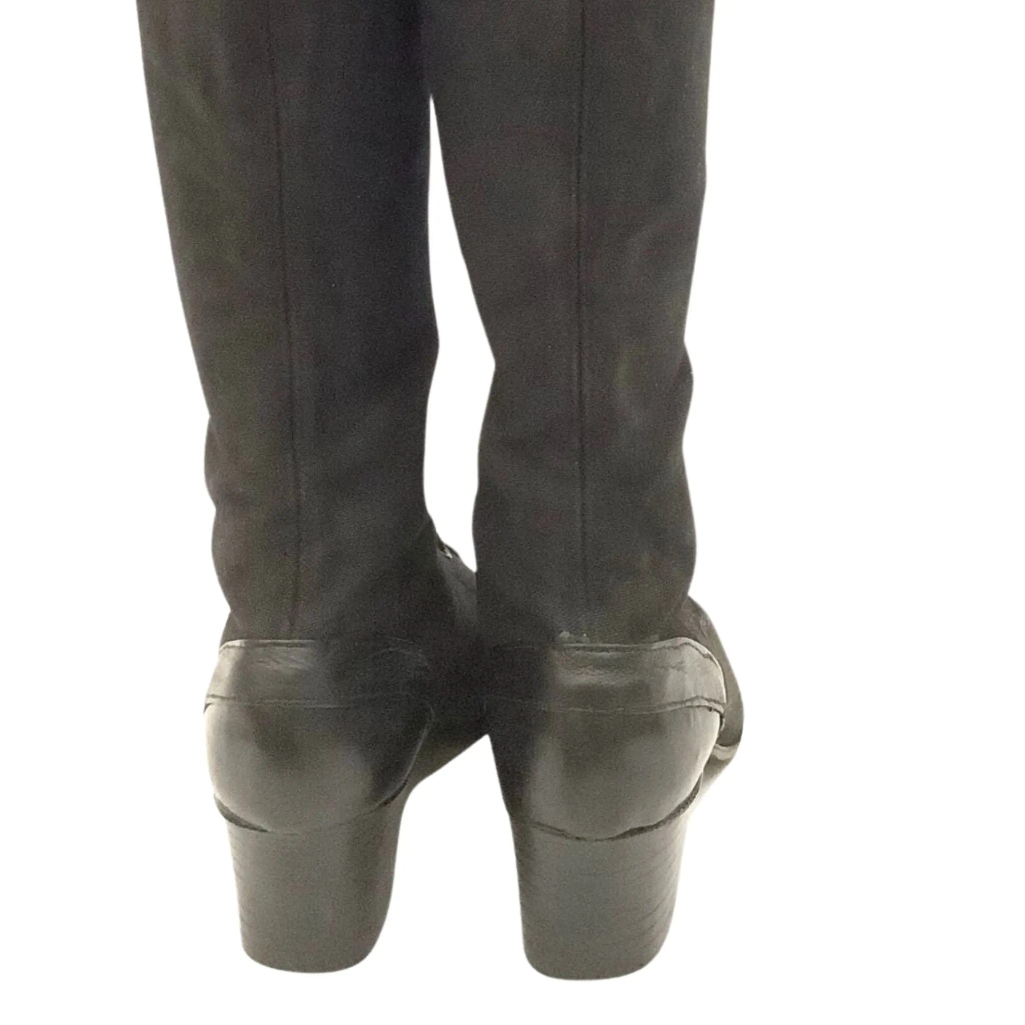 Canvas Goth Boots