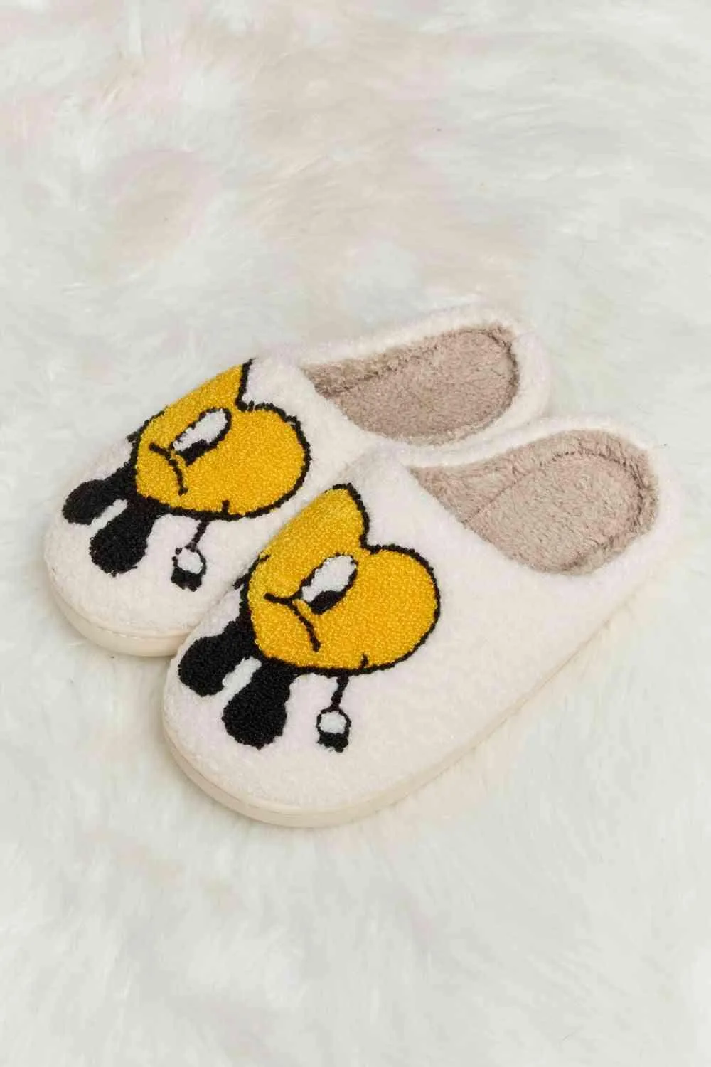 Charming Heart Print Plush Fleece Slippers - Indulge in Cozy Bliss