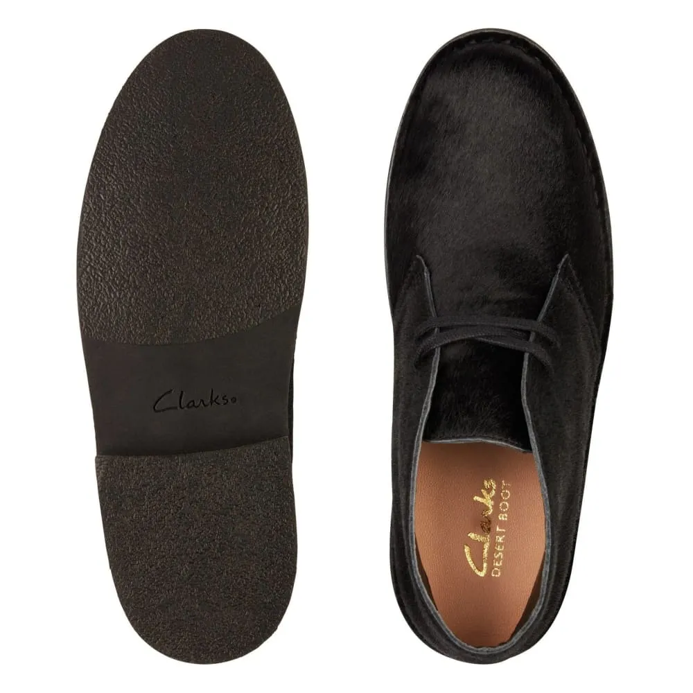 Clarks Originals Desert Boots 2 Women's Black Suede 26162532