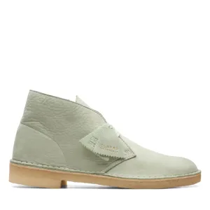Clarks Originals Desert Boots Men's Pale Green Leather 26165743