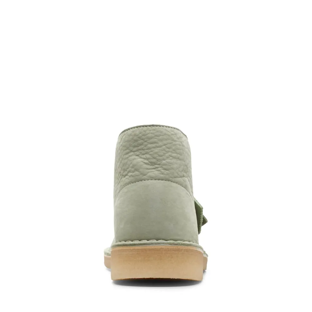 Clarks Originals Desert Boots Men's Pale Green Leather 26165743