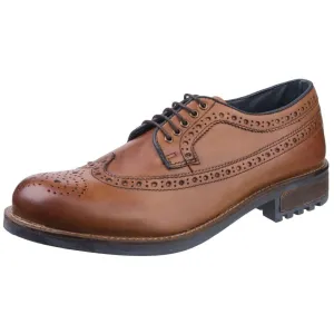 Cotswold Poplar Camel Mens Leather Shoes