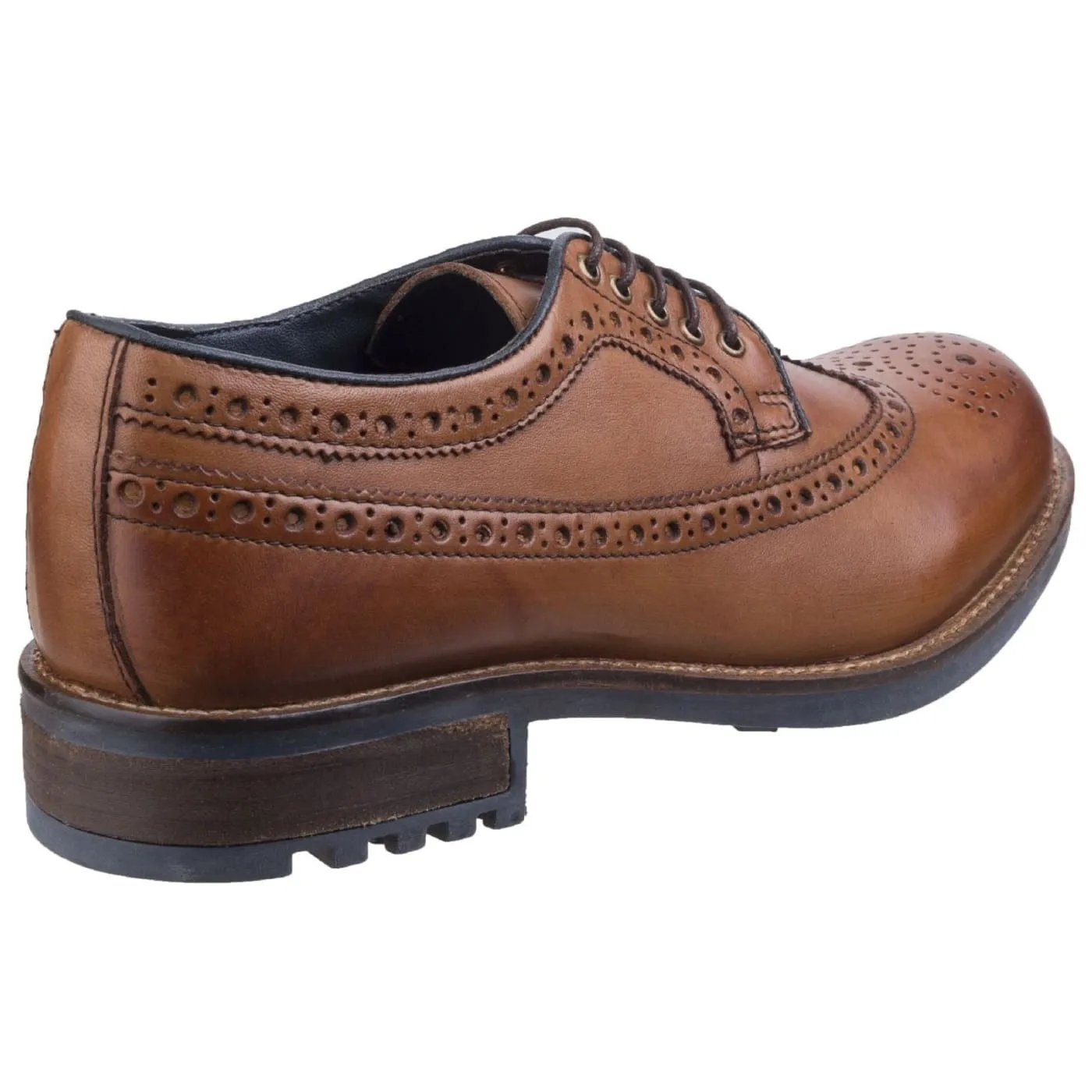 Cotswold Poplar Camel Mens Leather Shoes