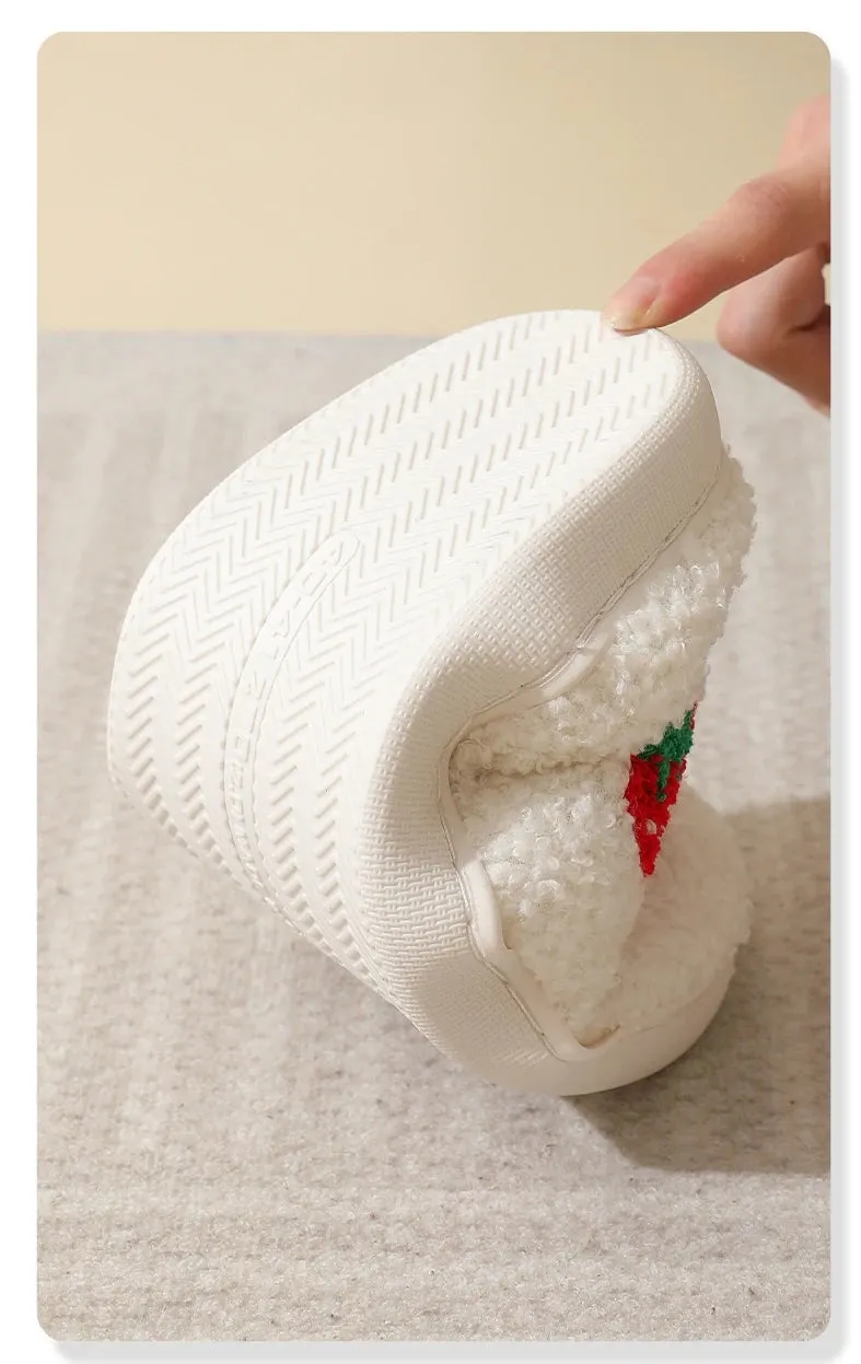 Cozy Fruit Slippers for Women & Tweens