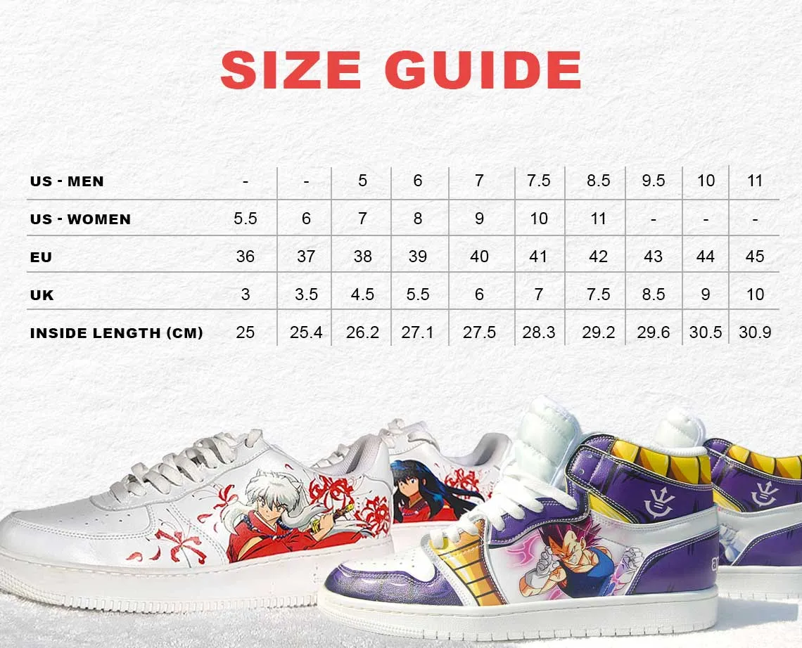 Demon Slayer Zenitsu A-Star High Anime Shoes