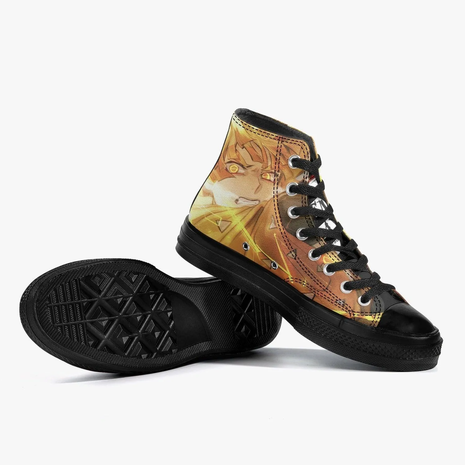 Demon Slayer Zenitsu A-Star High Anime Shoes