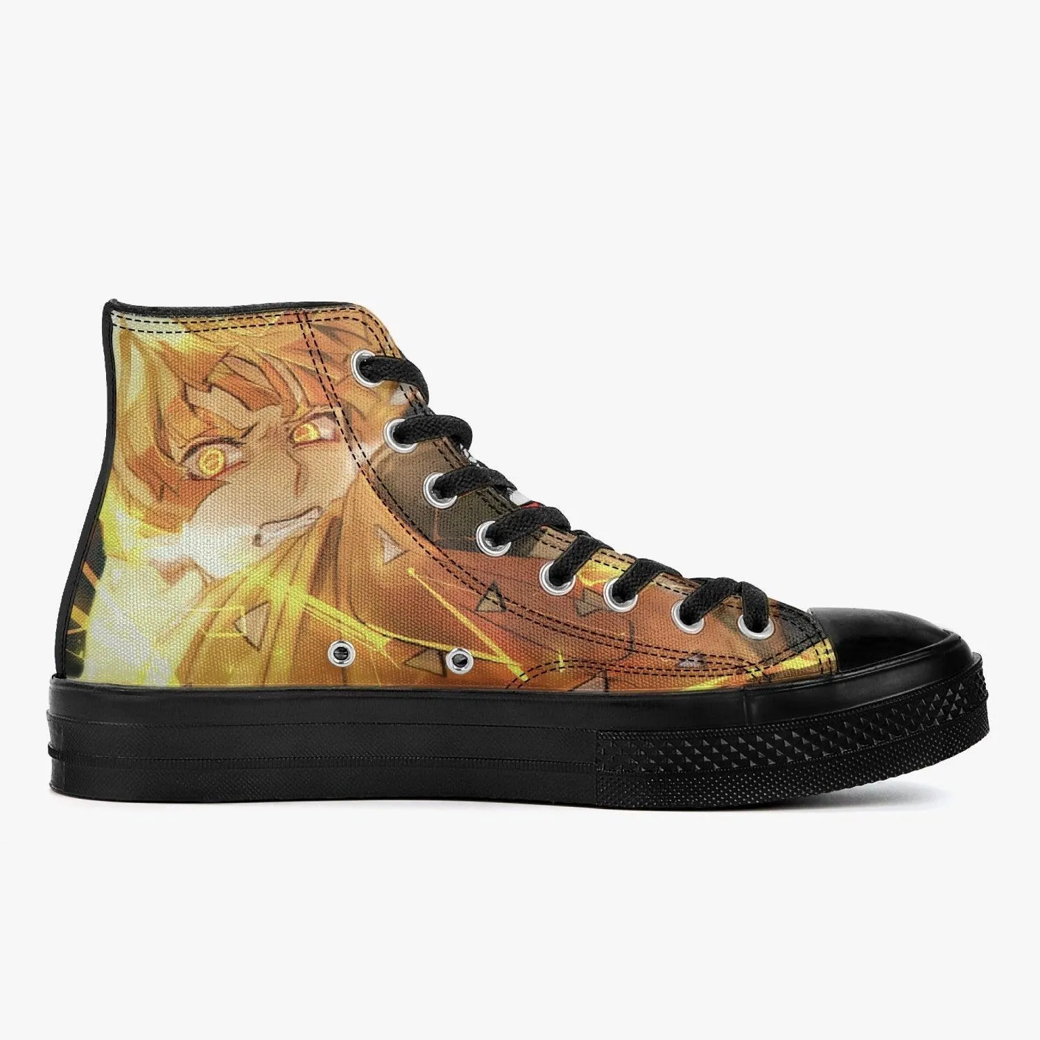 Demon Slayer Zenitsu A-Star High Anime Shoes