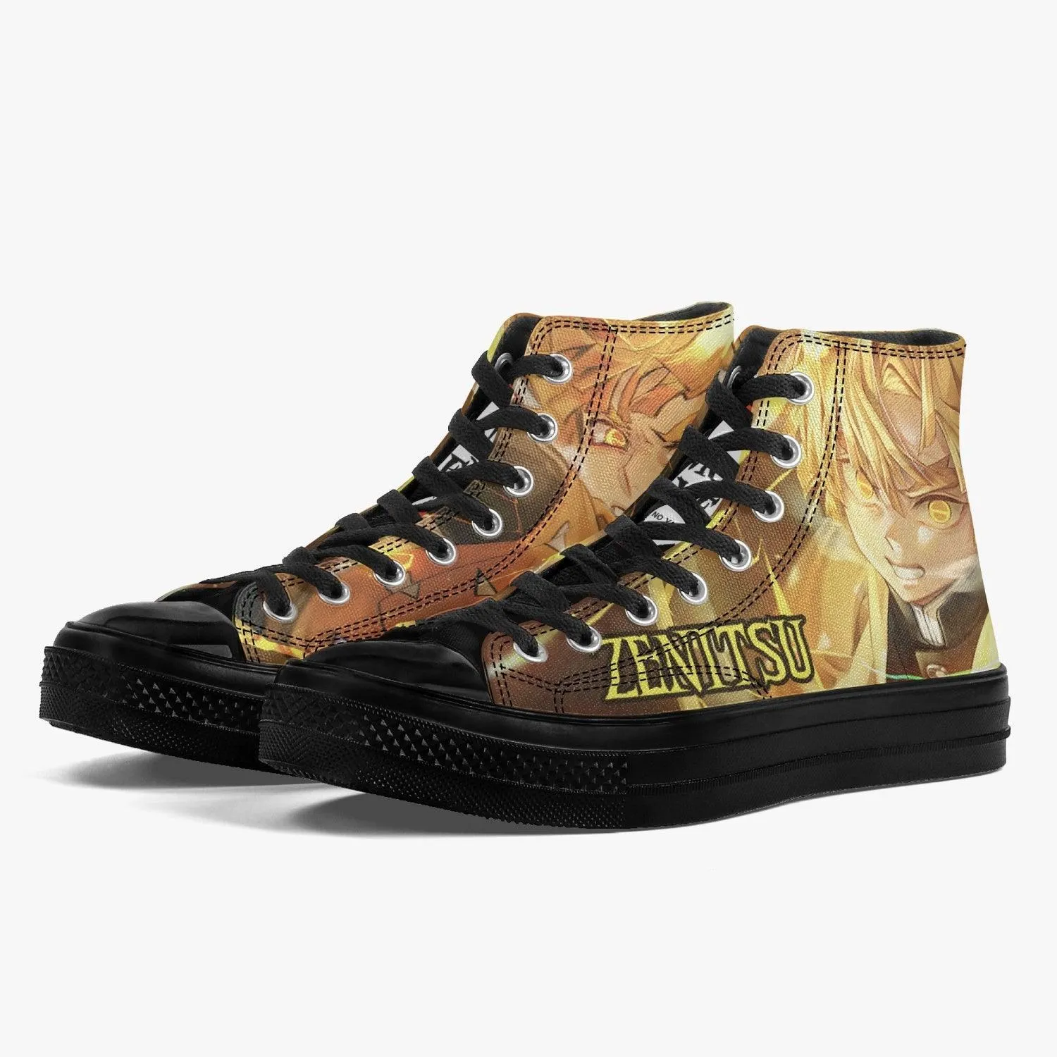 Demon Slayer Zenitsu A-Star High Anime Shoes