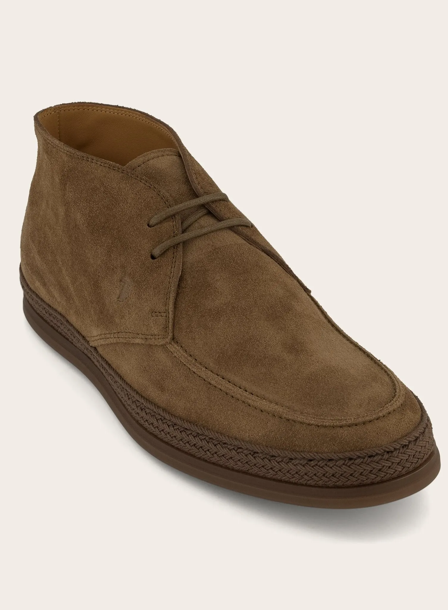 Desert boots van suède
