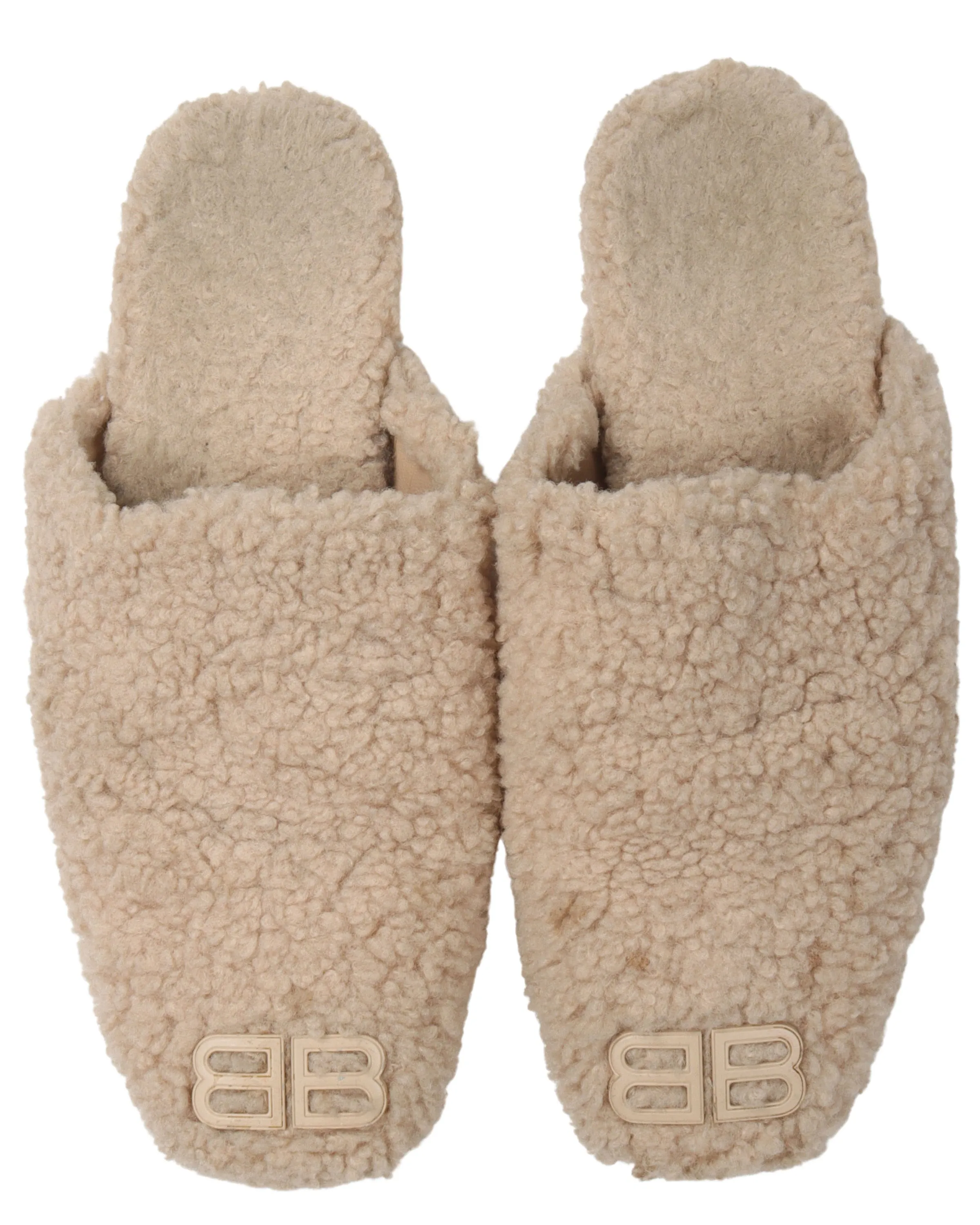 Faux Fur Mules