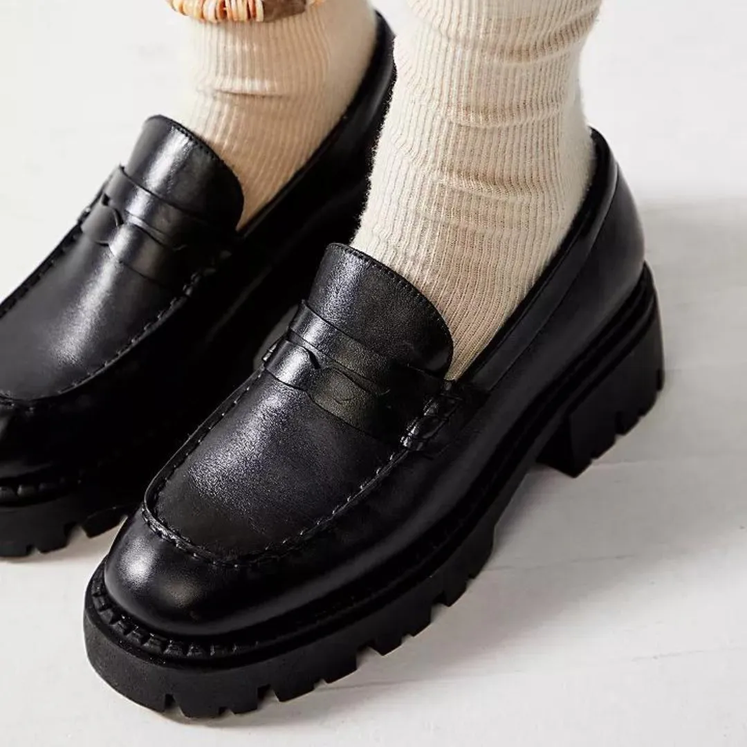 Free People: Lyra Lug Sole Loafer