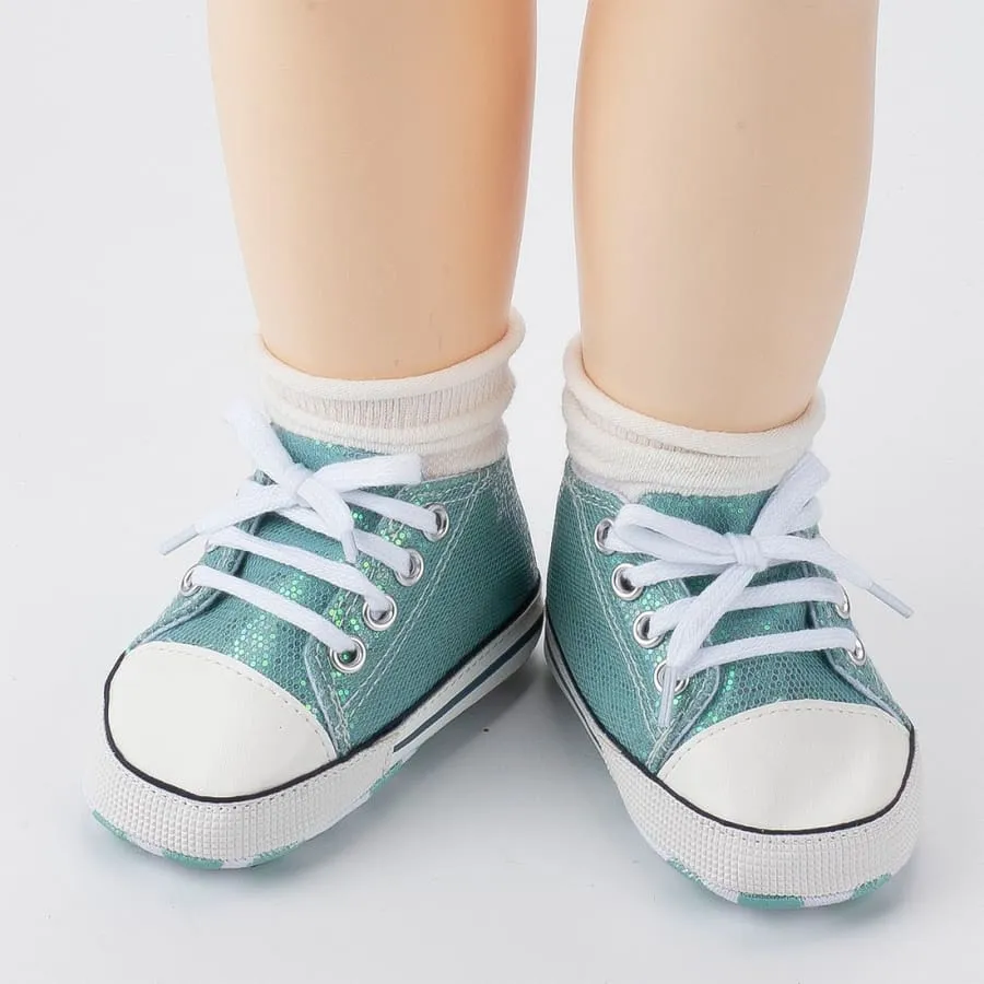 Goo's Glitter Sneaker - Silver