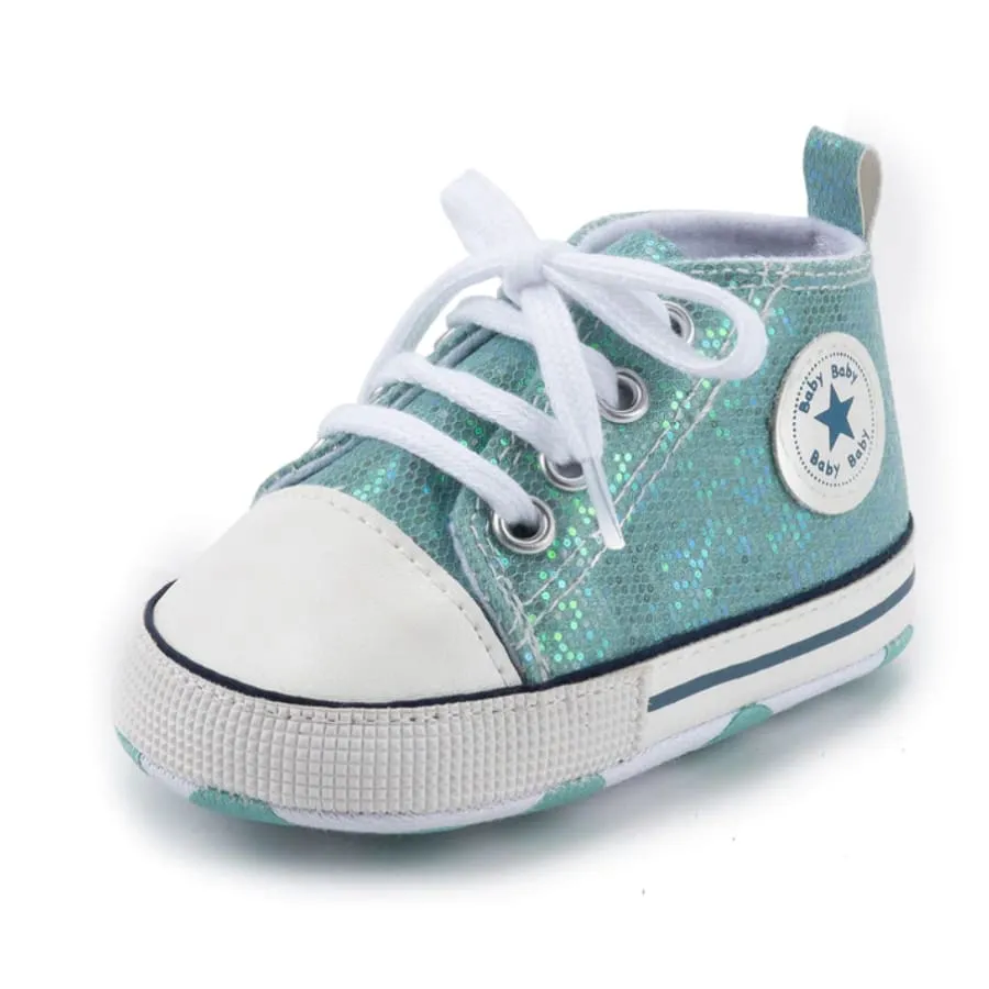Goo's Glitter Sneaker - Silver