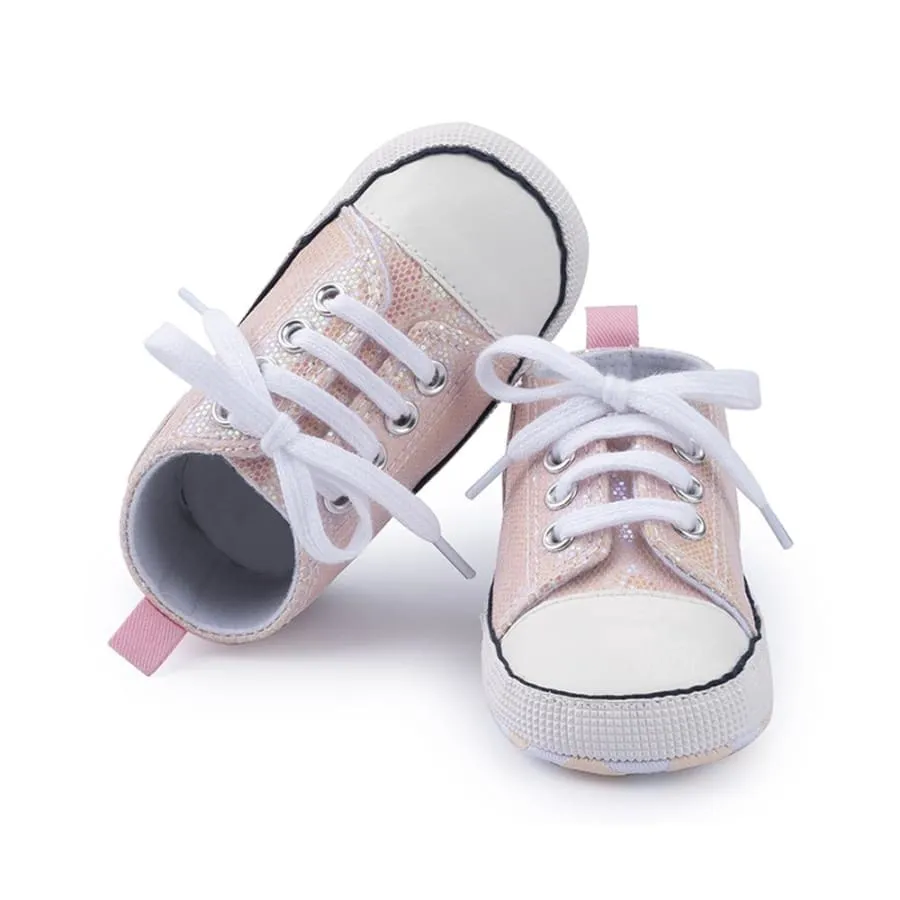 Goo's Glitter Sneaker - Silver