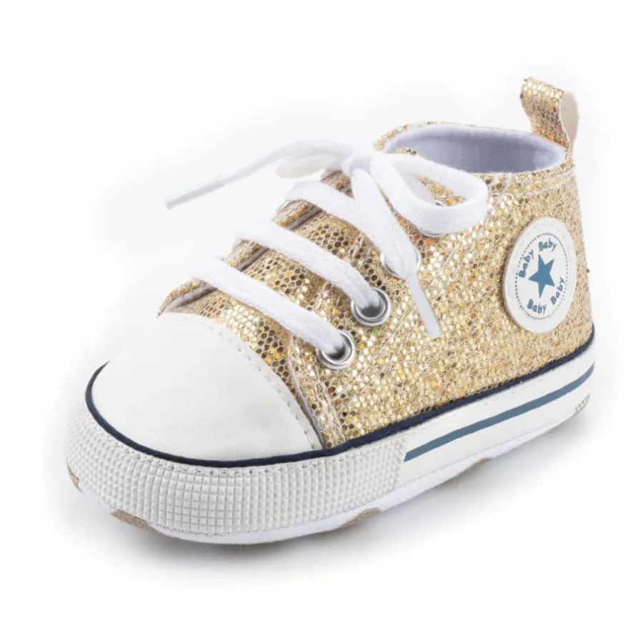 Goo's Glitter Sneaker - Silver