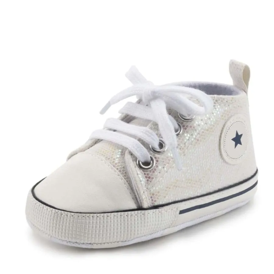 Goo's Glitter Sneaker - Silver