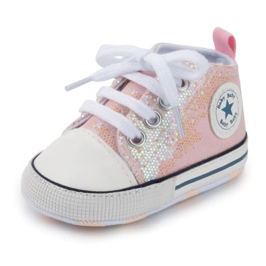 Goo's Glitter Sneaker - Silver