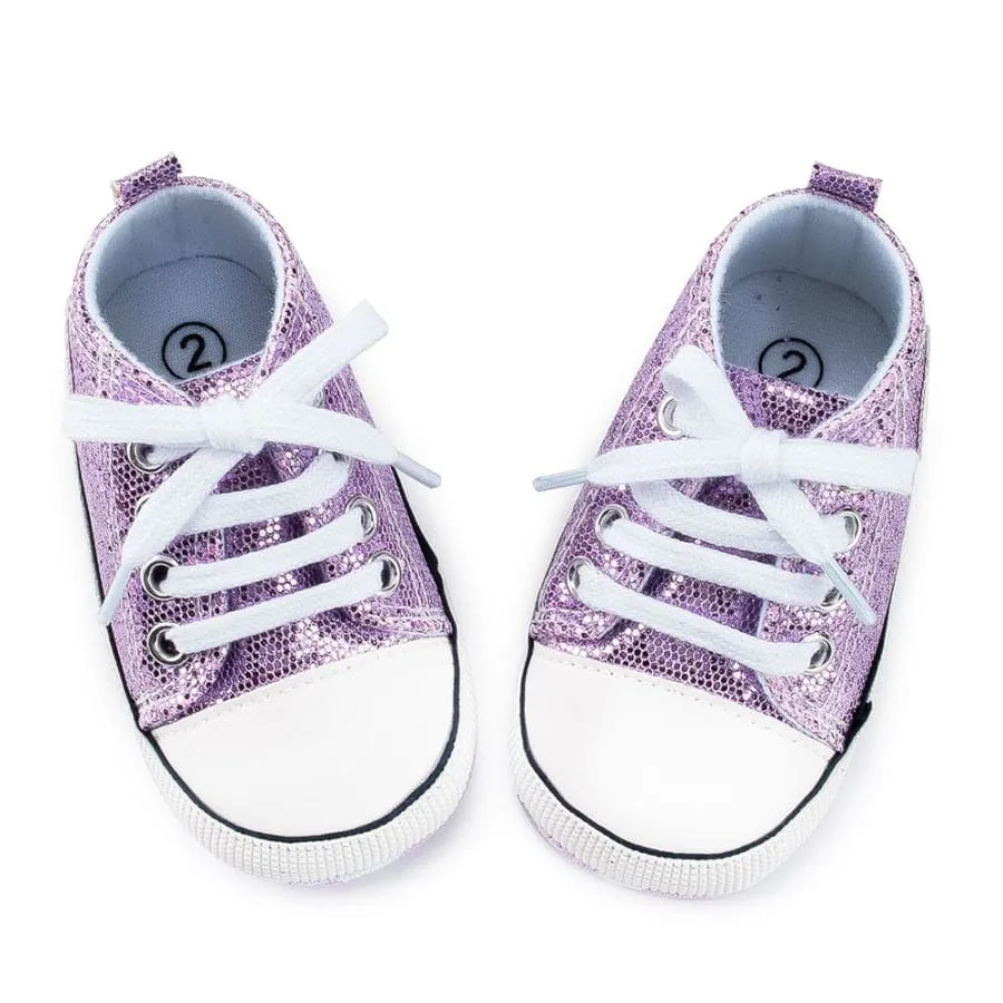 Goo's Glitter Sneaker - Silver