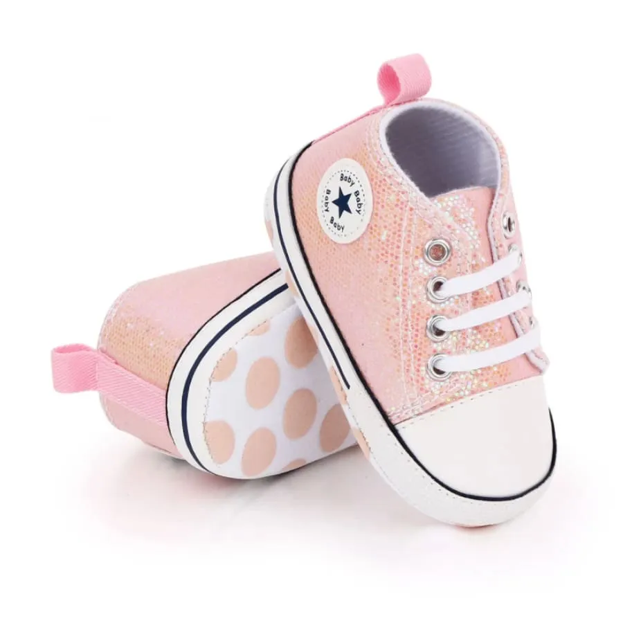 Goo's Glitter Sneaker - Silver