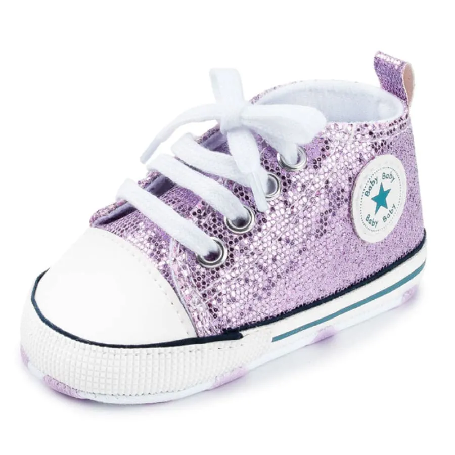 Goo's Glitter Sneaker - Silver