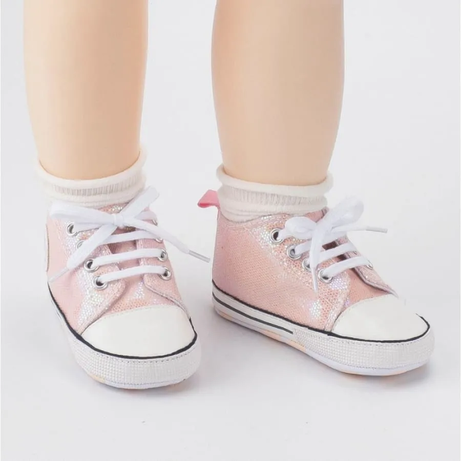 Goo's Glitter Sneaker - Silver