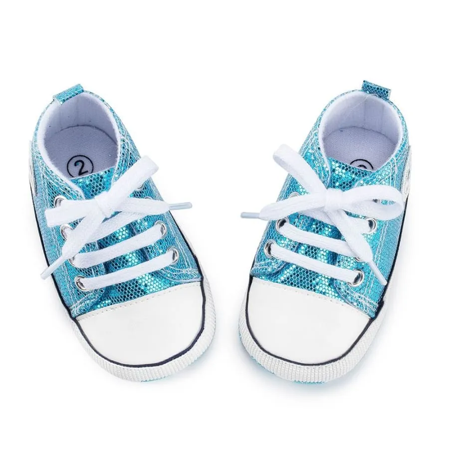Goo's Glitter Sneaker - Silver