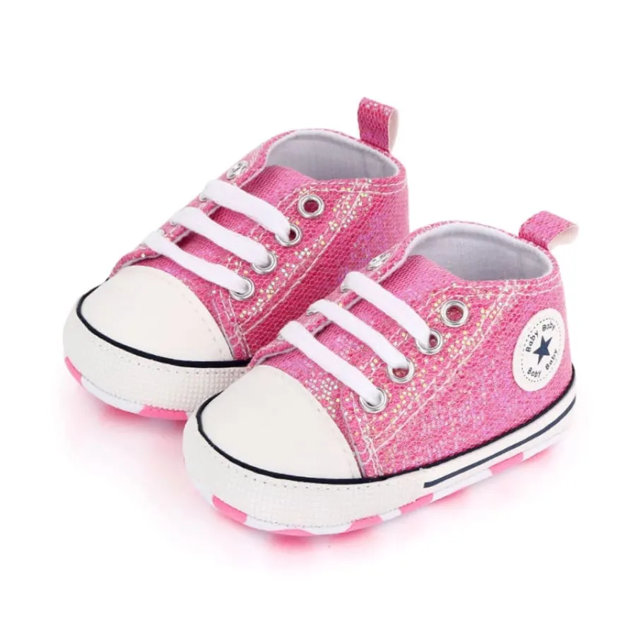 Goo's Glitter Sneaker - Silver