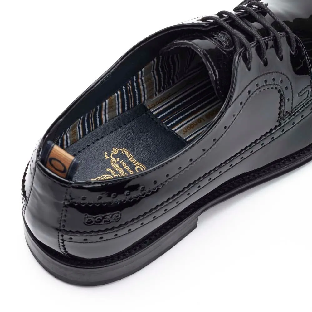 Havisham Patent Brogue Shoes