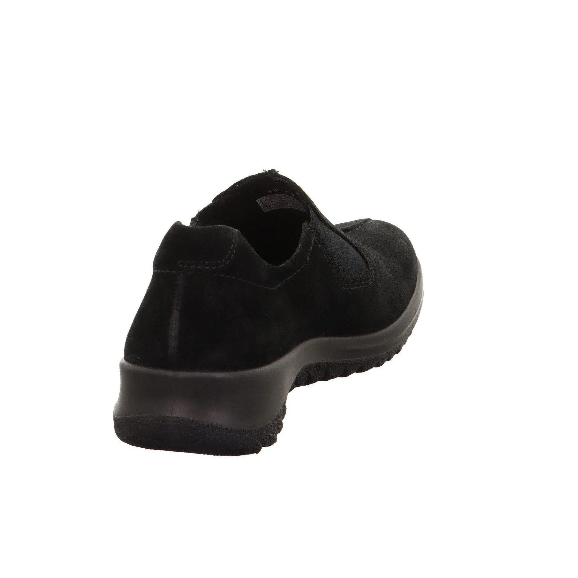 Legero 2-009568-0000 Softboot Black Waterproof Suede Slip On Loafers