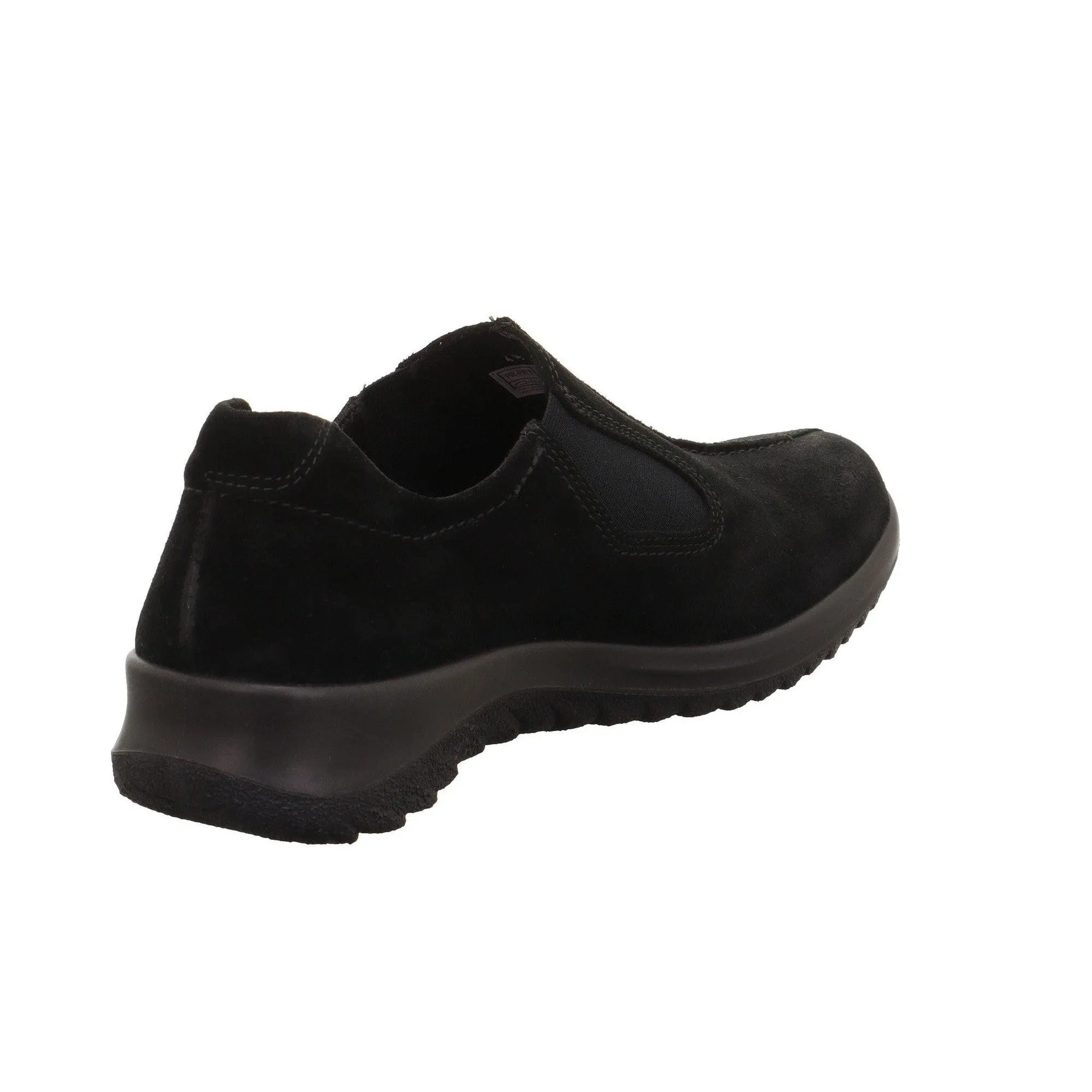 Legero 2-009568-0000 Softboot Black Waterproof Suede Slip On Loafers