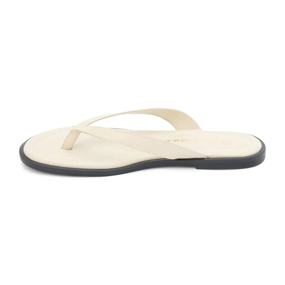 Leo Leather Flip Flop Sandals