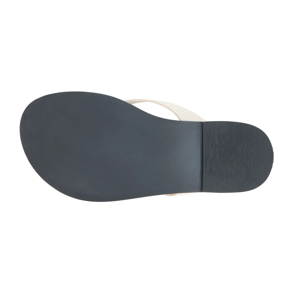 Leo Leather Flip Flop Sandals