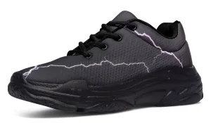 Lightning Crashes Chunky Sneakers