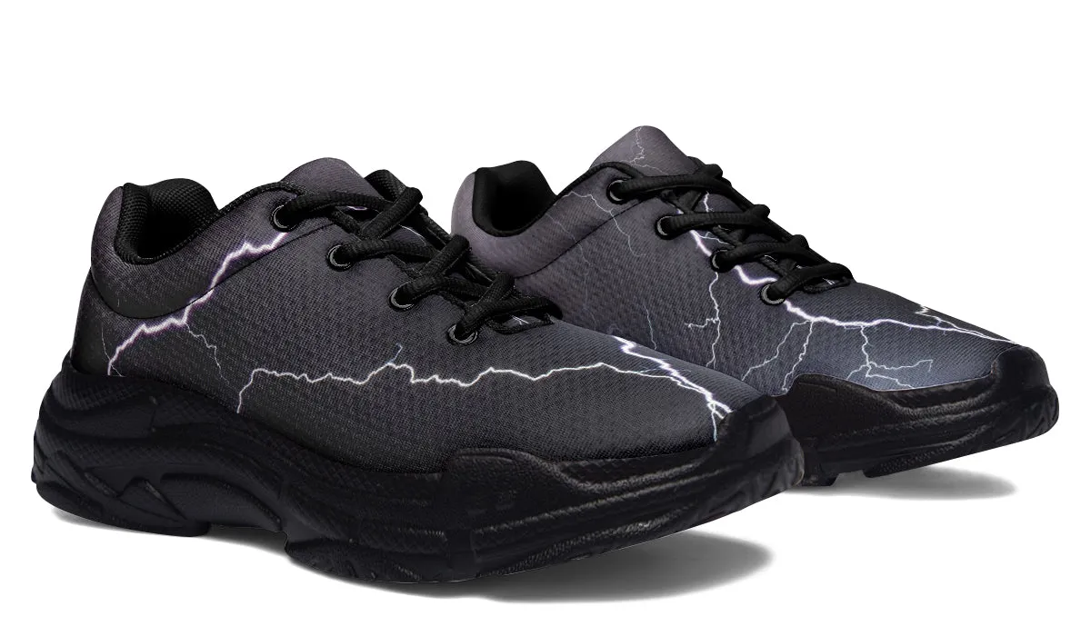 Lightning Crashes Chunky Sneakers