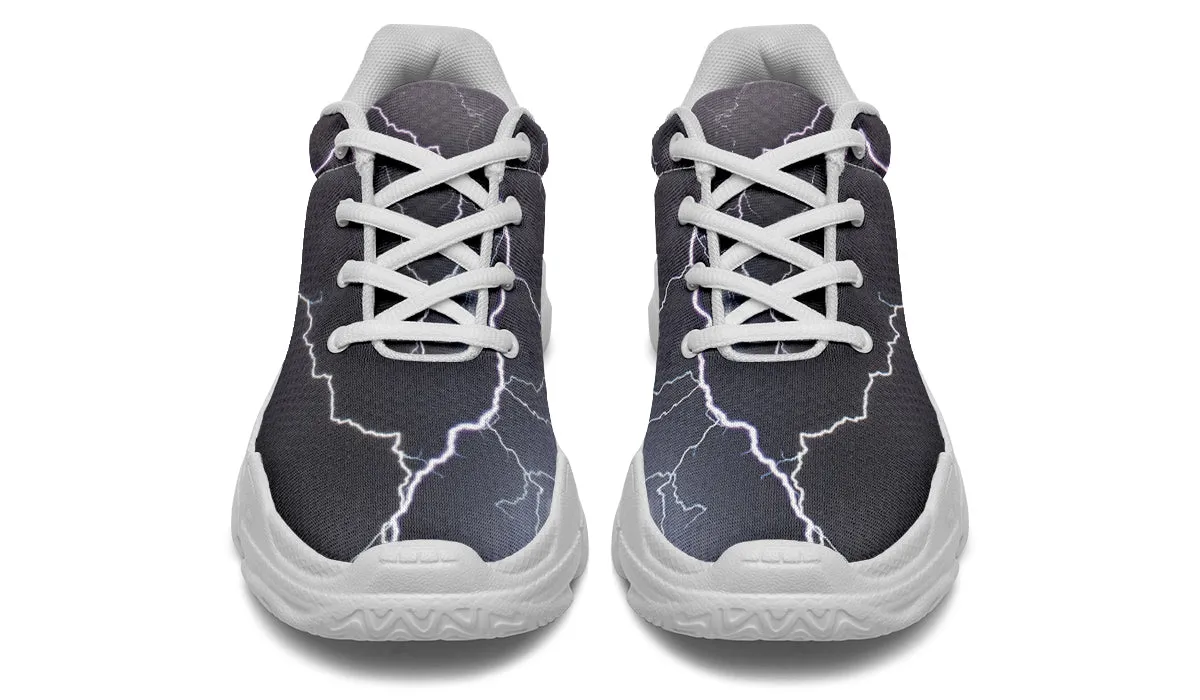 Lightning Crashes Chunky Sneakers