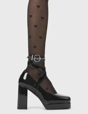Listen More Platform Heels